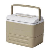 Maxbell Insulated Thermal Organizer Cooler Bag for Car Picnic Lunch Barbecue Khaki 8.5L