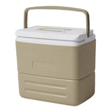 Maxbell Insulated Thermal Organizer Cooler Bag for Car Picnic Lunch Barbecue Khaki 17L