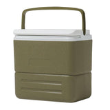 Maxbell Insulated Thermal Organizer Cooler Bag for Car Picnic Lunch Barbecue Green 17L