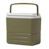 Maxbell Insulated Thermal Organizer Cooler Bag for Car Picnic Lunch Barbecue Green 17L