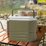 Maxbell Insulated Thermal Organizer Cooler Bag for Car Picnic Lunch Barbecue Green 17L