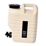 Maxbell Water Storage Tank with Faucet Water Container for Picnic Hiking Khaki 12L