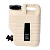 Maxbell Water Storage Tank with Faucet Water Container for Picnic Hiking Khaki 12L