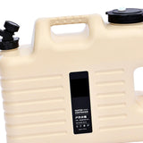 Maxbell Water Storage Tank with Faucet Water Container for Picnic Hiking Khaki 18L