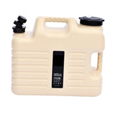 Maxbell Water Storage Tank with Faucet Water Container for Picnic Hiking Khaki 18L