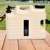 Maxbell Water Storage Tank with Faucet Water Container for Picnic Hiking Khaki 18L