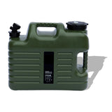 Maxbell Water Storage Tank with Faucet Water Container for Picnic Hiking Green 12L