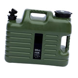 Maxbell Water Storage Tank with Faucet Water Container for Picnic Hiking Green 12L