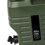 Maxbell Water Storage Tank with Faucet Water Container for Picnic Hiking Green 18L