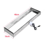 Maxbell Automatic Rotary Frame Accessories Adjustable Width Barbecue Rack for BBQ 50cm
