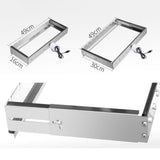 Maxbell Automatic Rotary Frame Accessories Adjustable Width Barbecue Rack for BBQ 50cm