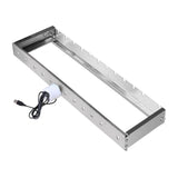 Maxbell Automatic Rotary Frame Accessories Adjustable Width Barbecue Rack for BBQ 50cm