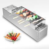 Maxbell Automatic Rotary Frame Accessories Adjustable Width Barbecue Rack for BBQ 60cm