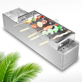 Maxbell Automatic Rotary Frame Accessories Adjustable Width Barbecue Rack for BBQ 60cm