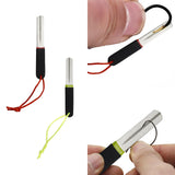 Maxbell Portable Outdoor Fishing Hook Sharpener Durable Double Sided Grit Grinding Red`