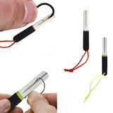 Maxbell Portable Outdoor Fishing Hook Sharpener Durable Double Sided Grit Grinding Red`