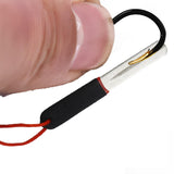 Maxbell Portable Outdoor Fishing Hook Sharpener Durable Double Sided Grit Grinding Red`