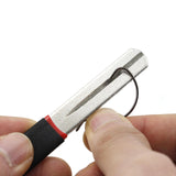 Maxbell Portable Outdoor Fishing Hook Sharpener Durable Double Sided Grit Grinding Red`