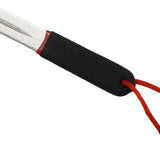 Maxbell Portable Outdoor Fishing Hook Sharpener Durable Double Sided Grit Grinding Red`