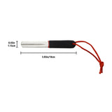 Maxbell Portable Outdoor Fishing Hook Sharpener Durable Double Sided Grit Grinding Red`