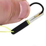 Maxbell Portable Outdoor Fishing Hook Sharpener Durable Double Sided Grit Grinding Green