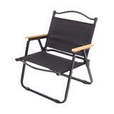 Maxbell Camping Folding Chair Portable Outdoor Furniture Armchair for Hunting Beach Black S