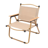 Maxbell Camping Folding Chair Portable Outdoor Furniture Armchair for Hunting Beach Khaki S