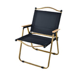 Maxbell Camping Folding Chair Portable Outdoor Furniture Armchair for Hunting Beach Black Khaki Large