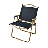 Maxbell Camping Folding Chair Portable Outdoor Furniture Armchair for Hunting Beach Black Khaki Large
