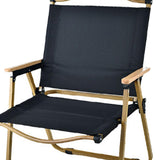 Maxbell Camping Folding Chair Portable Outdoor Furniture Armchair for Hunting Beach Black Khaki Large