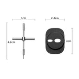 Maxbell Universal Fishing Reel Removal Tool for Outdoor Activities DIY Modified Tool Black