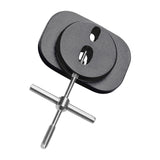 Maxbell Universal Fishing Reel Removal Tool for Outdoor Activities DIY Modified Tool Black
