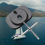 Maxbell Universal Fishing Reel Removal Tool for Outdoor Activities DIY Modified Tool Black