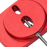 Maxbell Universal Fishing Reel Removal Tool for Outdoor Activities DIY Modified Tool Red