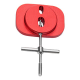 Maxbell Universal Fishing Reel Removal Tool for Outdoor Activities DIY Modified Tool Red