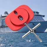 Maxbell Universal Fishing Reel Removal Tool for Outdoor Activities DIY Modified Tool Red