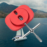Maxbell Universal Fishing Reel Removal Tool for Outdoor Activities DIY Modified Tool Red