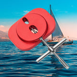 Maxbell Universal Fishing Reel Removal Tool for Outdoor Activities DIY Modified Tool Red