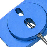 Maxbell Universal Fishing Reel Removal Tool for Outdoor Activities DIY Modified Tool Blue