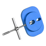 Maxbell Universal Fishing Reel Removal Tool for Outdoor Activities DIY Modified Tool Blue