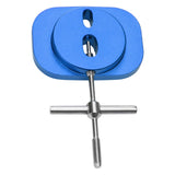 Maxbell Universal Fishing Reel Removal Tool for Outdoor Activities DIY Modified Tool Blue