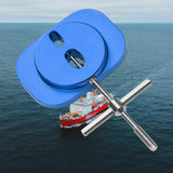Maxbell Universal Fishing Reel Removal Tool for Outdoor Activities DIY Modified Tool Blue