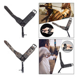 Maxbell Caliper Archery Release Aid Wrist Strap Accessories for Compound Bow Hunting Black