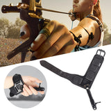 Maxbell Caliper Archery Release Aid Wrist Strap Accessories for Compound Bow Hunting Black