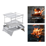 Maxbell Portable Barbecue Charcoal Grill Fire Pit Cooking Oven Outdoor BBQ Stove