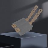 Maxbell 2Pcs System Malice Clips Strap Buckle Nylon Magazine Pouch Accessory brown