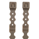Maxbell 2Pcs System Malice Clips Strap Buckle Nylon Magazine Pouch Accessory brown