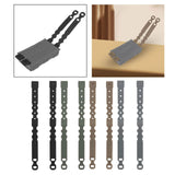 Maxbell 2 Pieces Tailor Malice Clips Strap Buckle for Vest Backpack Gear Holder Black