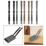 Maxbell 2 Pieces Tailor Malice Clips Strap Buckle for Vest Backpack Gear Holder Black