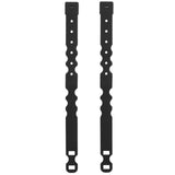 Maxbell 2 Pieces Tailor Malice Clips Strap Buckle for Vest Backpack Gear Holder Black